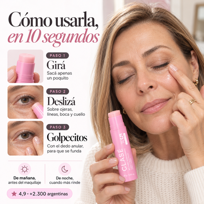 GLASÉ – Bálsamo coreano que rellena ojeras y líneas al instante