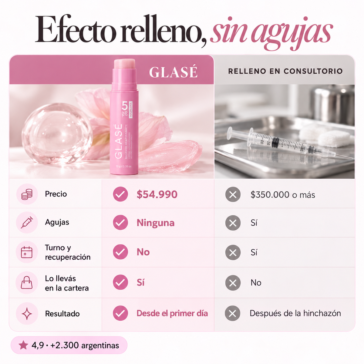 GLASÉ – Bálsamo coreano que rellena ojeras y líneas al instante